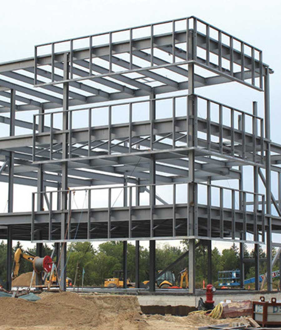 Steel Building Frame Structure